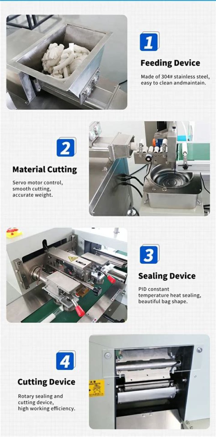 How does a packing machine work