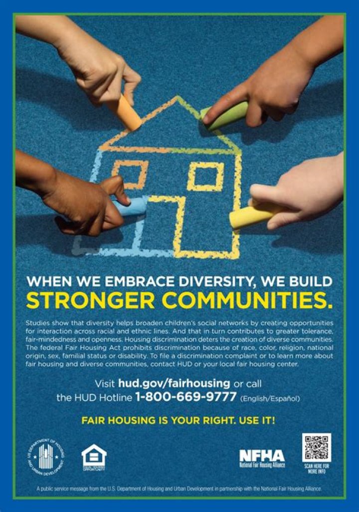 Where must the Equal Housing Opportunity poster be displayed